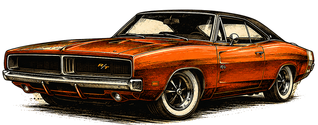 Classic muscle car representing reliable auto electrical repairs and diagnostics in Brisbane